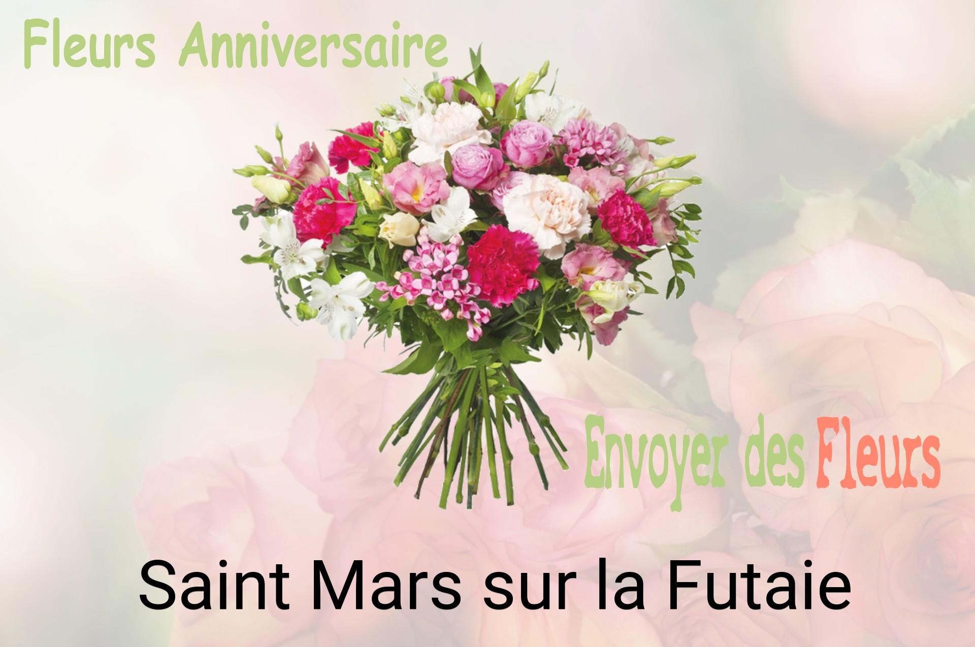 Bouquet de fleurs d’anniversaire livré à Saint-Mars-sur-la-Futaie