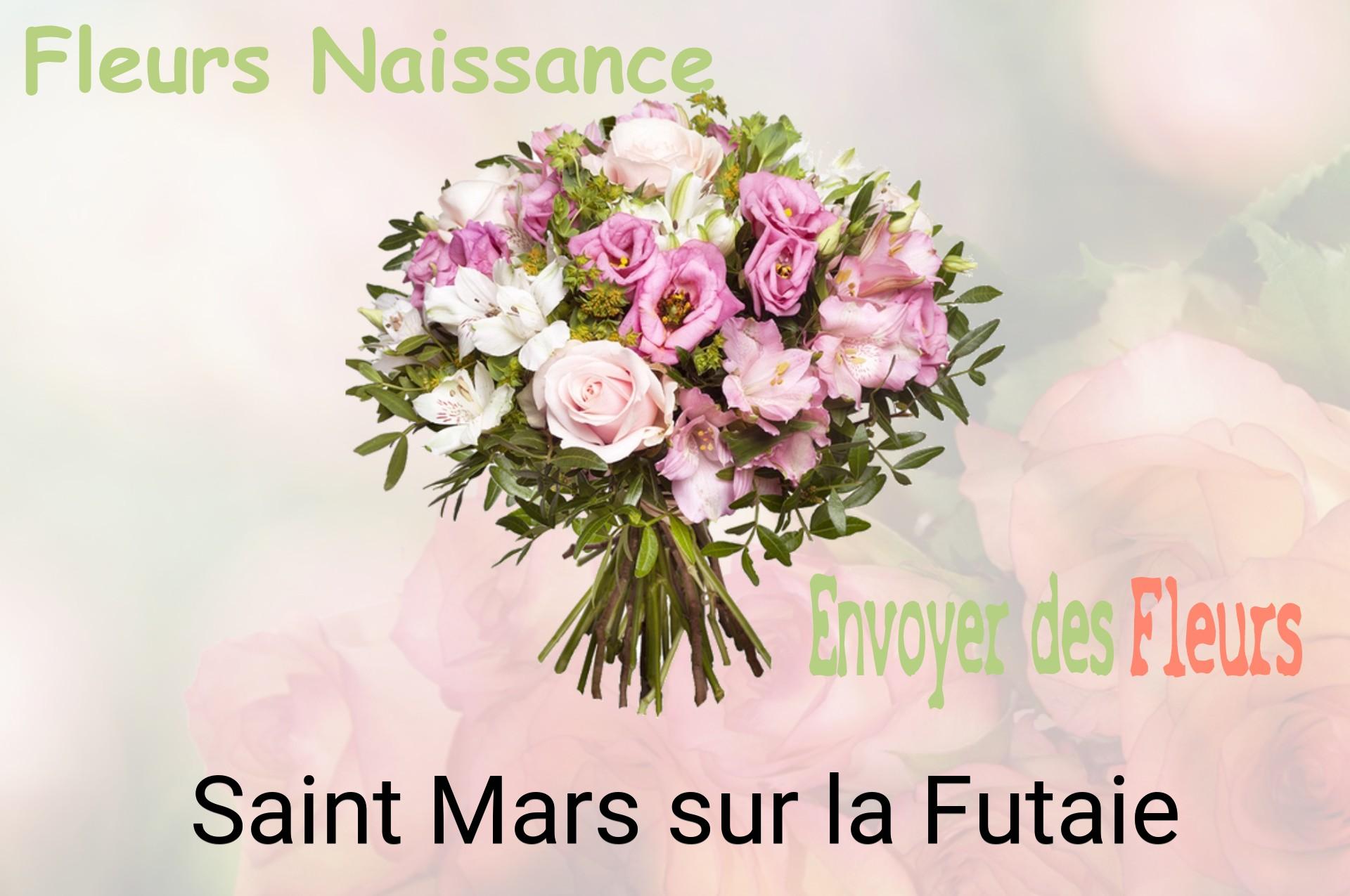 Bouquet de fleurs de naissance livré à Saint-Mars-sur-la-Futaie