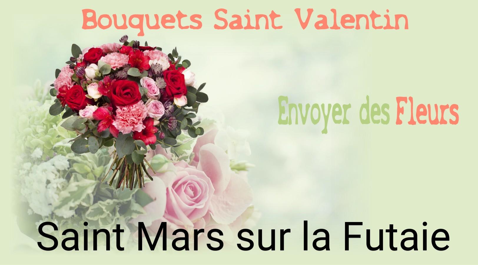 Roses de Saint-Valentin livrées à Saint-Mars-sur-la-Futaie